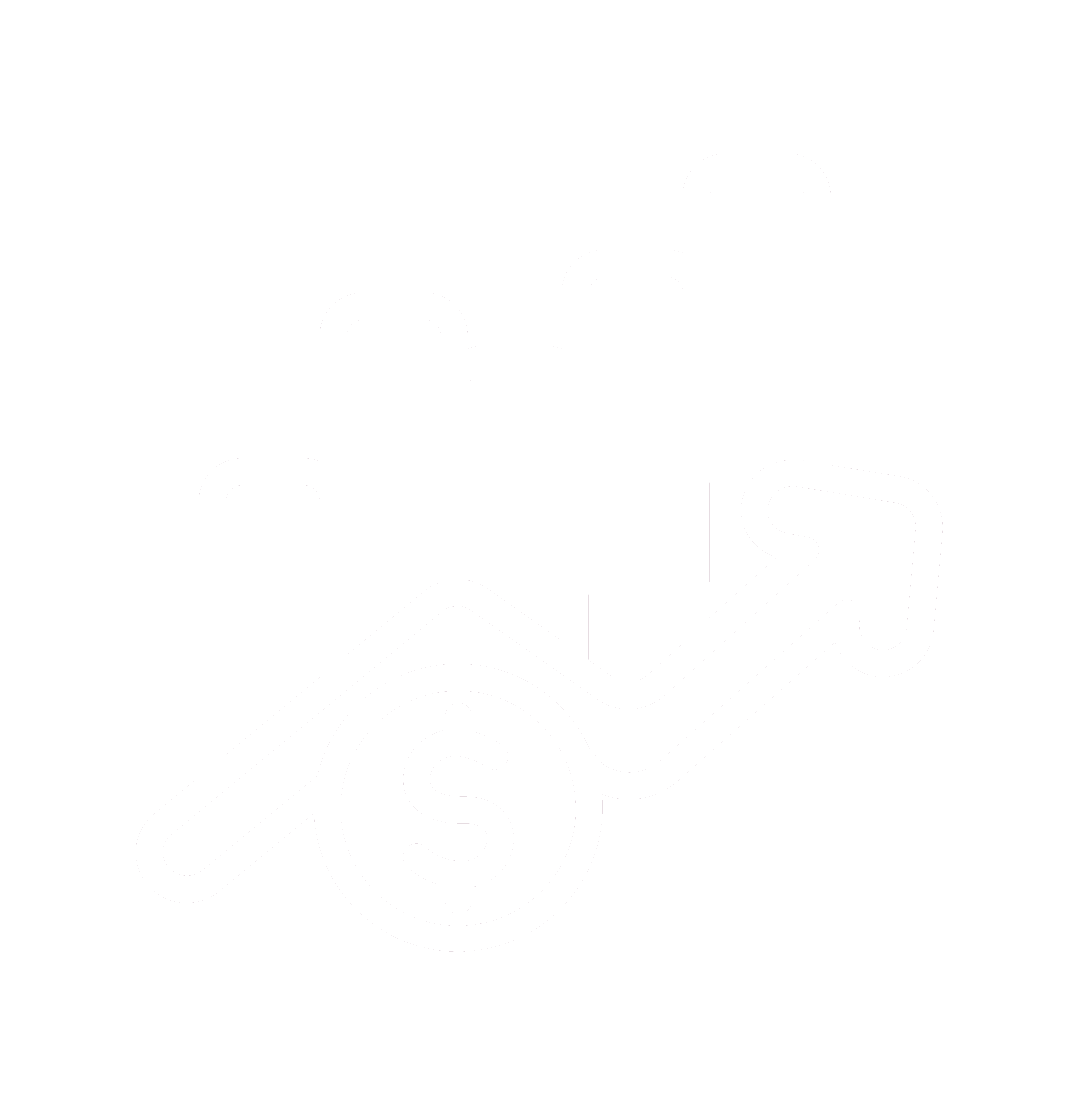 Clipart eines Balkendiagramms, welches Anstieg andeutet, mit Dollarzeichen